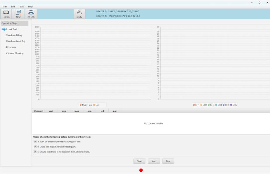 多通道细胞暴露染毒系统 15 六通道细胞软件